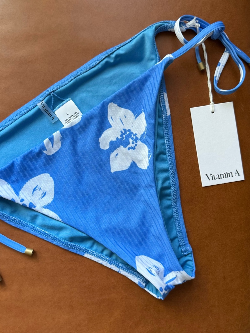 Vitamin A Elle Spring Blooms Bikini Bottoms